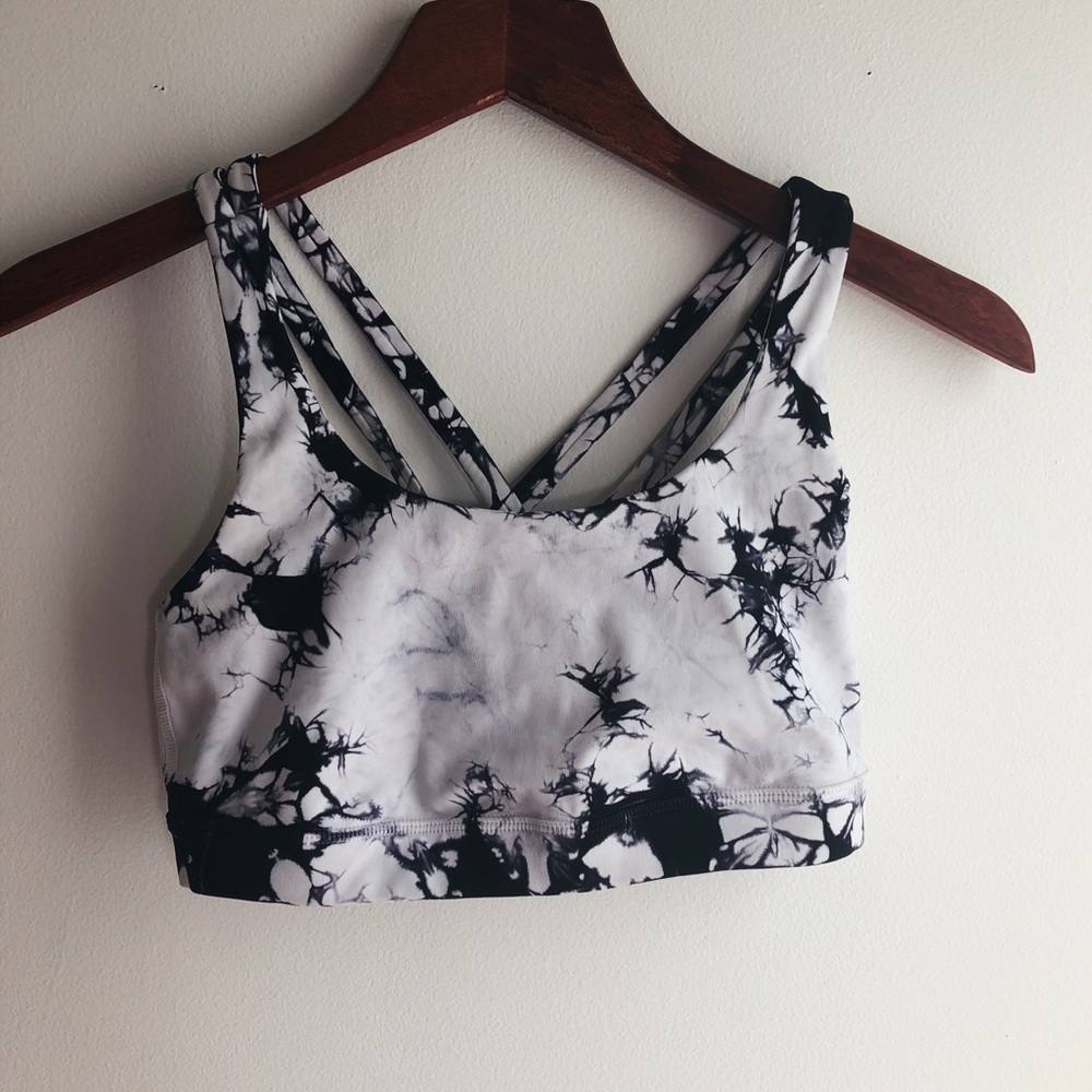 Lululemon Shibori Energy Bra 4 Tie Dye Luxtreme